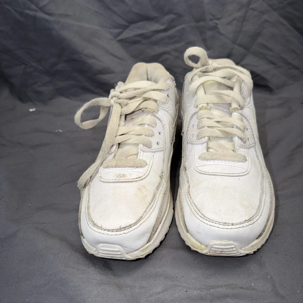 Nike Air Max 90 Sneakers Youth Size 5y Triple White